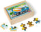 Melissa & Doug 4 Holzpuzzle im Kästchen - Baustelle