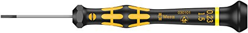 Wera 1578 A ESD Kraftform Micro Schlitz-Schraubendreher, 0,23 x 1,5 x 40 mm, 05030101001
