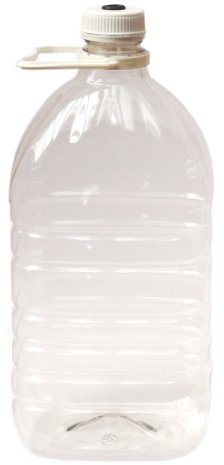 Bigger Jugs 5 Litre PET Demi-John with cap and grommet