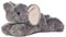 Aurora, 12760, Mini Flopsie Elefant, 20cm, Plüschtier, grau