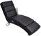 vidaXL Massage-Relaxliege Liegesessel Massagefunktion Liegesessel Loungeliege Liege 5 Massage-Modi mit Heizfunktion Massageliege Schwarz Kunstleder