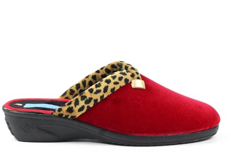 Lunar Womens Michelle Ocelot Slipper