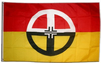 Flagge Indianer Healing - 90 x 150 cm