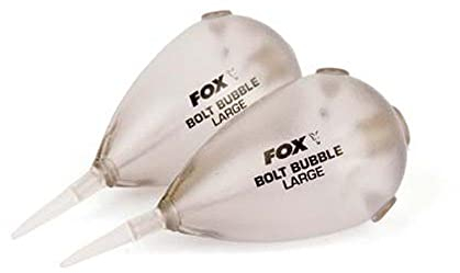 FOX Bolt Bubble Wasserkugel - 2 Karpfenposen zum Angeln auf Karpfen, Angelpose zum Karpfenangeln, Karpfenschwimmer, Oberflächenangeln, Größe:XL