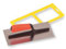 PLATOIR A COLLE INOX - DENTS POINTUES - 6X6MM - POIGNEE/MONTURE PLASTIQUE
