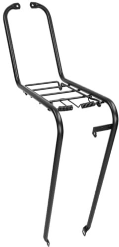 Steco Unisex – Erwachsene V.R-Gepäckträger-03380250 V.R-Gepäckträger, Schwarz, Einheitsgröße
