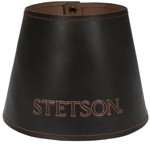 Stetson Leder Hutständer Elegantes Hutzubehör Premium-Rindsleder Vielseitig Damen Herren