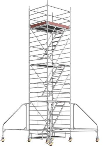 Layher | Universal-Fahrgerüst | mit Standleiter | Plattform 1,80 x 1,50 m | Gerüsthöhe 7,43 m