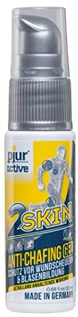 pjuractive 2SKIN - Gel anti-sfregamento - mai più cerotti per vesciche e sfregamenti - protezione invisibile e impermeabile - 20ml (Conf. da 1)