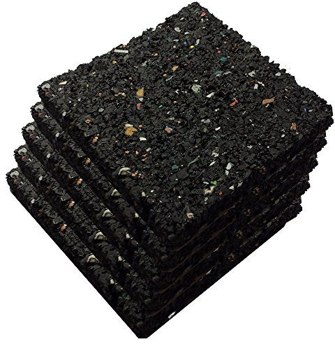 Terrassenpads 90 x 90 x 6mm 8mm 10mm 12mm 15mm 20mm, sowie 100 x 100 x 3mm! Stärke und Menge auswählbar. (90 x 90 x 12mm Menge: 25 Stück)