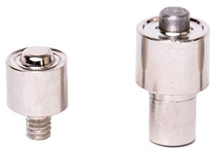 GETMORE Parts Werkzeug M6, Presswerkzeug, Stempel, Einschlagstempel, Ösenwerkzeug M6 für Ösenpresse, Spindelpresse mit M6 Werkzeugaufnahme, zweiteilig - für Ösen, 5 mm