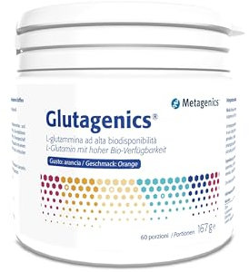 Glutagenics ID - Fonte di L-Glutammina, Amminoacido Condizionatamente Essenziale - 60 Porzione