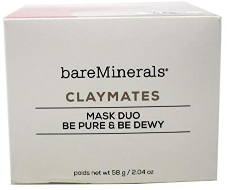 CLAYMATES MASK DUO - BE PURE & BE DEWY, 58g