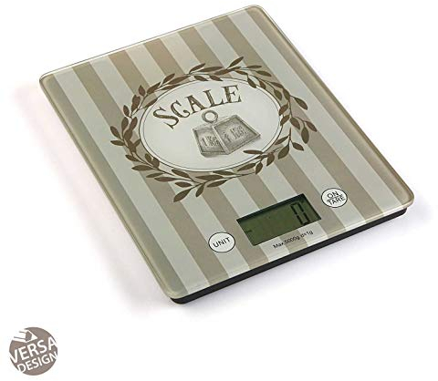 VERSA 10890319 Poids de la cuisine Provençal, Ne s'applique pas, Beige et Marron