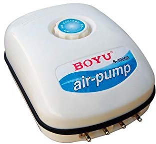 Boyu - Air Pump S-500 240l/hr & Adjustable Air Pump S-1000, S-2000 & S4000B (S-4000B 768l/hr)