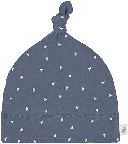 Lässig Mütze GOTS Beanie 50/56 Triangle blue