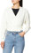 NA-KD Damen Overlap Knitted Cardigan Strickjacke, beige, L