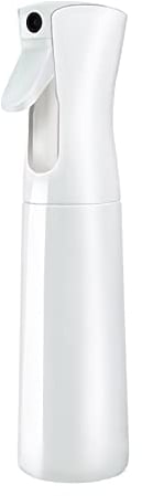 ZHIYE Botella de spray para el cabello, botella de spray de agua continua vacía, botella de aerosol fina para el cabello rizado para domar el cabello por la mañana, peinado, plantas, mascotas,