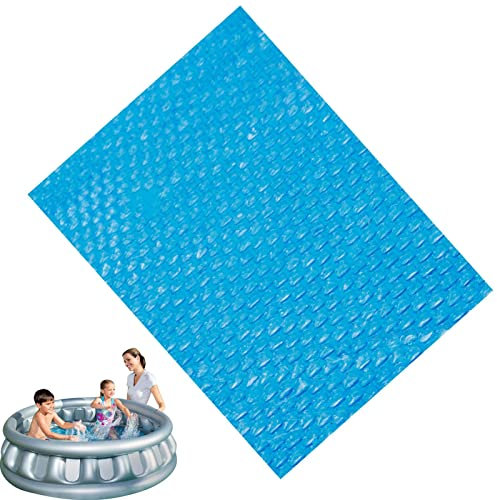 Solar Swimming Pool Cover - Bubbles Pool Solar Mats For Under Pool - Solar Pool Cover For Swimming Pool - Best Way Heat Retaining Solar Pool Cover 10ft