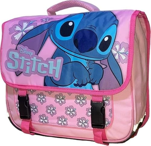 arlis Cartable scolaire Stitch 38 cm - Qualité supérieure (Cartable Stitch) 38 X 14 X 33