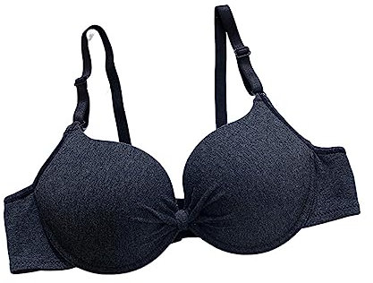 tsaChick Damen Unterwäsche Set Frauen Nicht Stahl Ring Geraffte Unterwäsche Täglich BH Unterwäsche Dessous Set Reizwäsche Leder T Shirt BH Damen Ohne Bügel