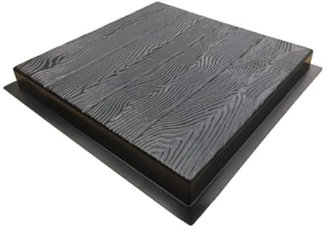 SkyjOy Moldes para Cemento Molde de Piedra escalonada DIY de Grano de Madera de imitación for Fabricante de Caminos, Molde de ladrillo de Cemento for pavimentación Moldes Hormigon Impreso