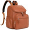 LORADI Wickeltaschen-Rucksack mit großer Kapazität und Storller-Clips, wasserabweisender Reiserucksack mit Diebstahlschutztasche, Dunkelbraun, Large, Wickeltasche