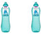 Sistema Twist ’n’ Sip Squeeze Gourde sport | Gourde à eau étanche | 620 ml | Sans BPA | Couleurs Assorties (Lot de 2)