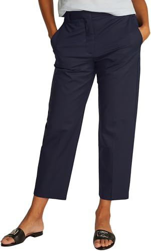 Tommy Hilfiger Damen Chino Hose Md Core Slim Straight Pant Slim Fit