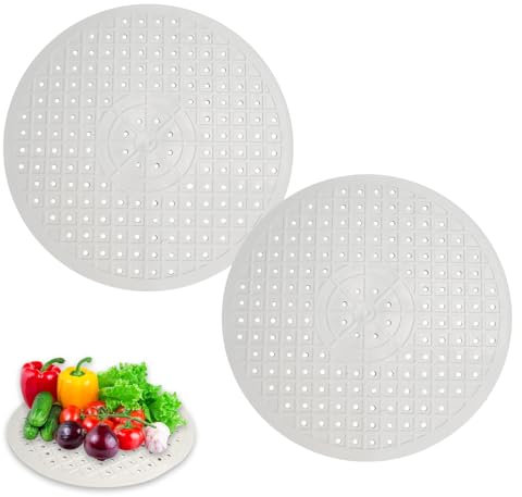 EXIN DEHCEN 2 Pièces Alfombrilla Escurreplatos, Inserto para Alfombrilla Fregadero Cocina de Silicona, Antideslizante para Salvaplatos Fregadero, Alfombrilla para Fregadero Plegable y Antideslizante