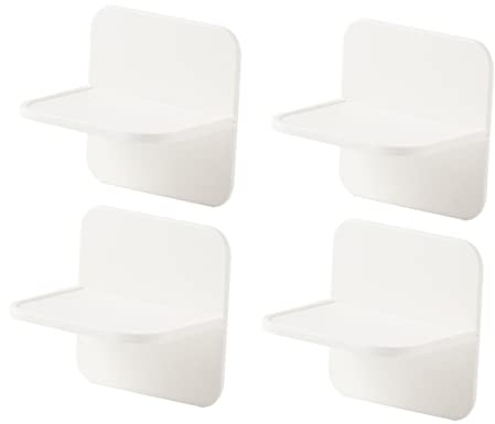 VICASKY 4pcs Quality Hips Material Tip Furniture Anchor Holder for Childproofing Furniture Straps Corner Protectors