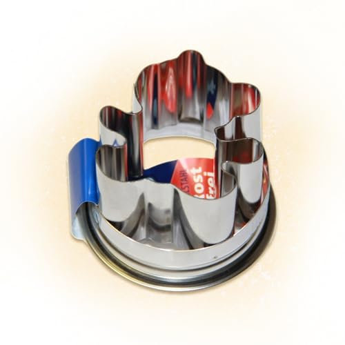 sopomarkt24 Ausstecher Premium Keks Ausstechform Ausstechformen Weihnachten, Plätzchen Ausstecher, Keksausstecher, Plätzchenausstecher, Edelstahl Bärchen Ø 4.5cm