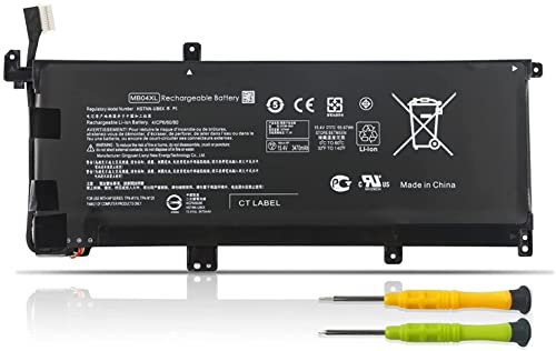 MB04XL Laptop Battery Compatible with HP Envy X360 M6-AQ105DX M6-AQ003DX M6-AQ005DX M6-AR004DX AQ103DX 15 15-AQ005NA 15-AQ101NG AQ015NR Series 843538-541 8 844204-850 15.4V 55.67Wh