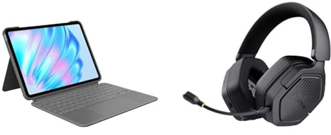 Logitech Combo Touch Tastatur-Case & Trust GXT 1493 Ravox Gaming Headset