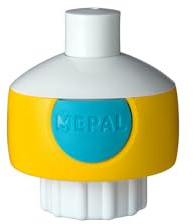 Mepal | Campus Verschlussdeckel | Pop-Up | Ersatzdeckel für Thermoflasche Wasserflasche und Trinkflasche | Miffy Confetti