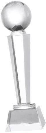 HANABASS Coppa di Quarzo per Gara di Calcio Coppa Premio Coppa per Partita di Calcio Onore 70 * 70 * 240