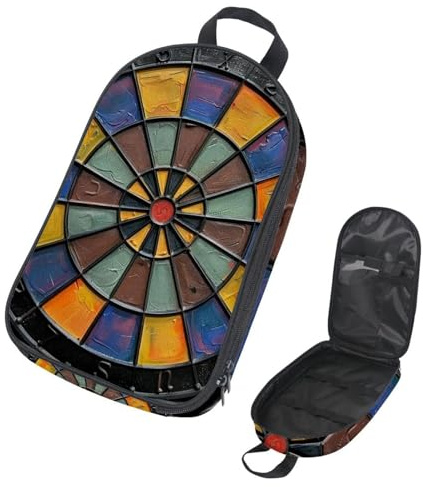 VAPOKF Reise-Camping-Utensilien-Organizer-Tasche, Aufbewahrungstasche für Dartscheibe, Kochutensilien-Set, Küchenzubehör, Aufbewahrungstasche für Outdoor-Grillen, nur Tasche