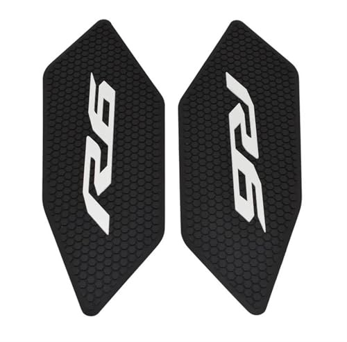 CFSJRXZ Motorrad tankpad Seitlicher Tankaufkleber Für Motorrad, Für Yamaha YZF R6 YZFR6 YZF R 6 600 2008-2016, Öltankschutz, Aufkleber, Traktionspad Motorräder Tank Schutz Aufkleber