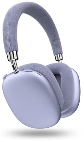 Energy Sistem Pineapple MAX Headphones Auriculares Inalambricos Ligeros Bluetooth Diadema 40H Autonomia Carga Rapida Multipoint Magneticas Intercambiables Cascos con Microfono Over Ear