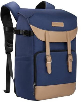 WCDFTASL 20L Waterproof Camera Backpack for Outdoor Travel Professional Photography, Compatible for DSLR Cameras(BAG3)
