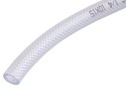Connect 30887 Clear PVC Braided Tubing 13mm ID 30m