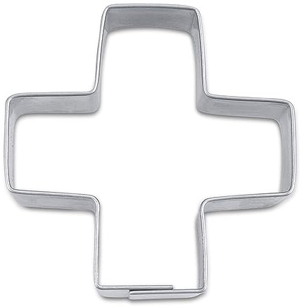 Städter Ausstechform Kreuz / Plus 4,5 cm