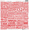 Bella Blvd Bella Besties Letter Scramble Alpha Stickers-McIntosh BBSCS-2773