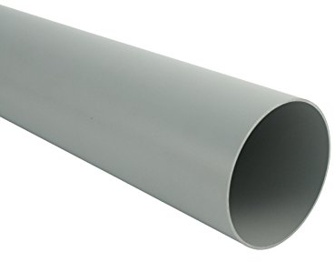 MARLEY Fallrohr rund DN 53, grau, 1m
