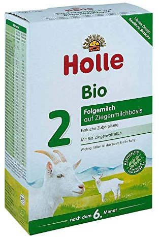 Holle Bio 2 Folgemilch aus Ziegenmilch, 400 g Pulver