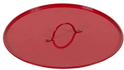 Firechief MBL1 Metal Lid for Firechief MFB1 Metal Fire Bucket, Red