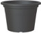 Artevasi Venezia Cilindro Pot de Fleurs,Dark Colour,Anthracite,Mat Recycled Plastic Pot de Fleurs 30cm