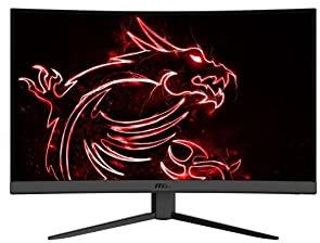 MSI Optix G32C4 FHD 31.5' Curved Gaming Monitor (165Hz, 1080p, 1ms, 1500R, AMD FreeSync, DP/HDMI),Black