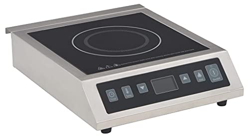 vidaXL Table de Cuisson à Induction Electrique et Ecran Tactile Plaque de Cuisson Plaque Chauffante Cuisine Maison Intérieur 3500 W