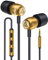 LUDOS Clamor Kopfhörer In Ear - Wired Ohrhörer mit Kabel und Mikrofon, 5 Jahre Garantie, Bass, Premium-Audioqualität, Neuartiger Memory Foam, Verstärktes Kabel, Headphones mit Anrufsteuerung